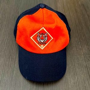 BSA—Boy Scouts of America, Cub Scout TIGER official uniform hat—Velcro closure